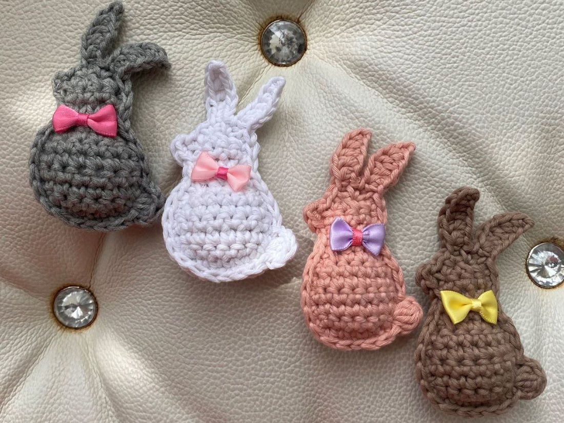 Free Pattern for Crochet Beginner: Bunny Silhouette Amigurumi