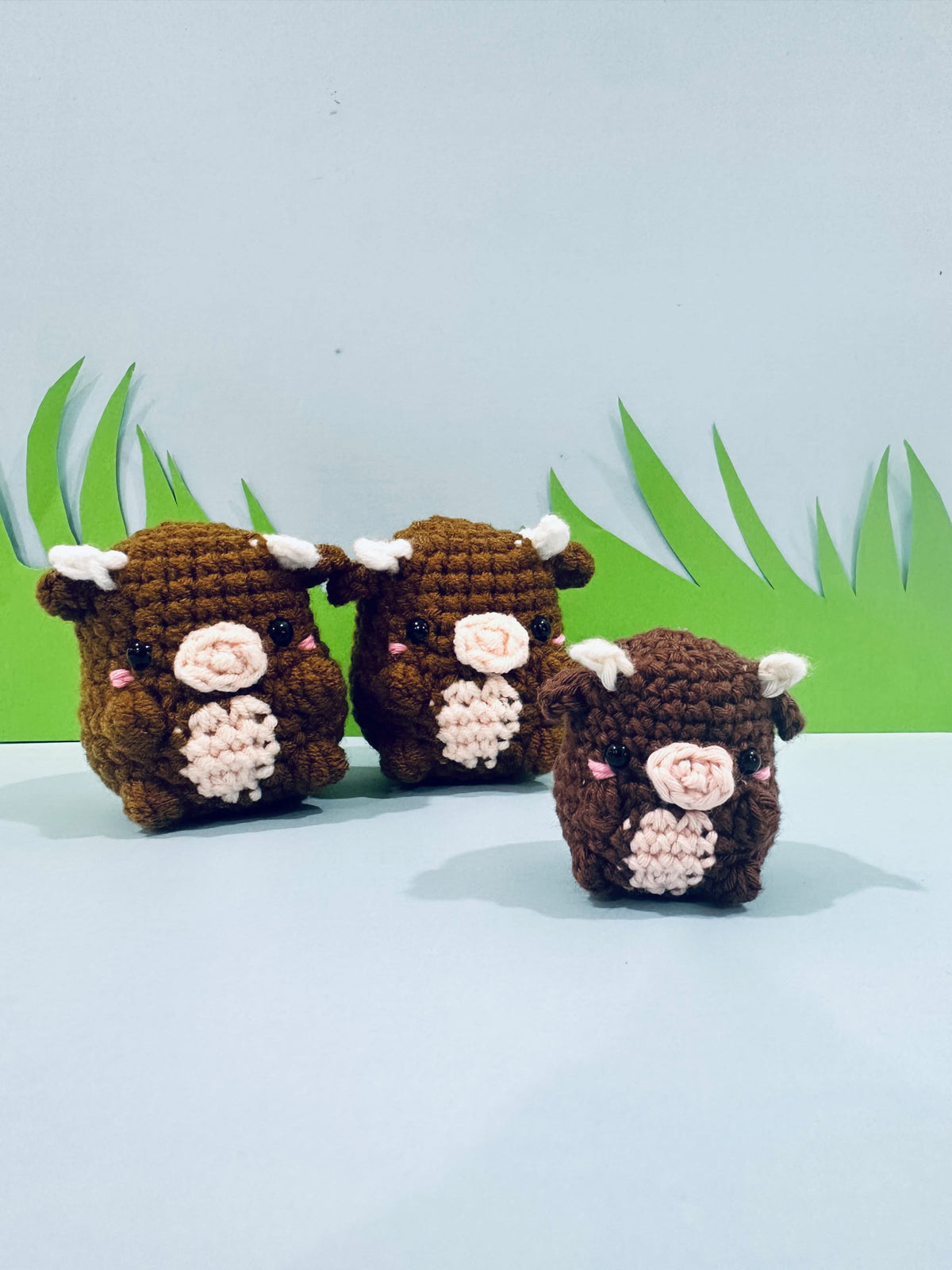 Ah-goo the Ox [mini amigurumi]