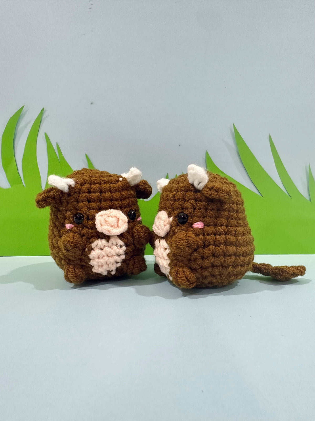Ah-goo the Ox [mini amigurumi]