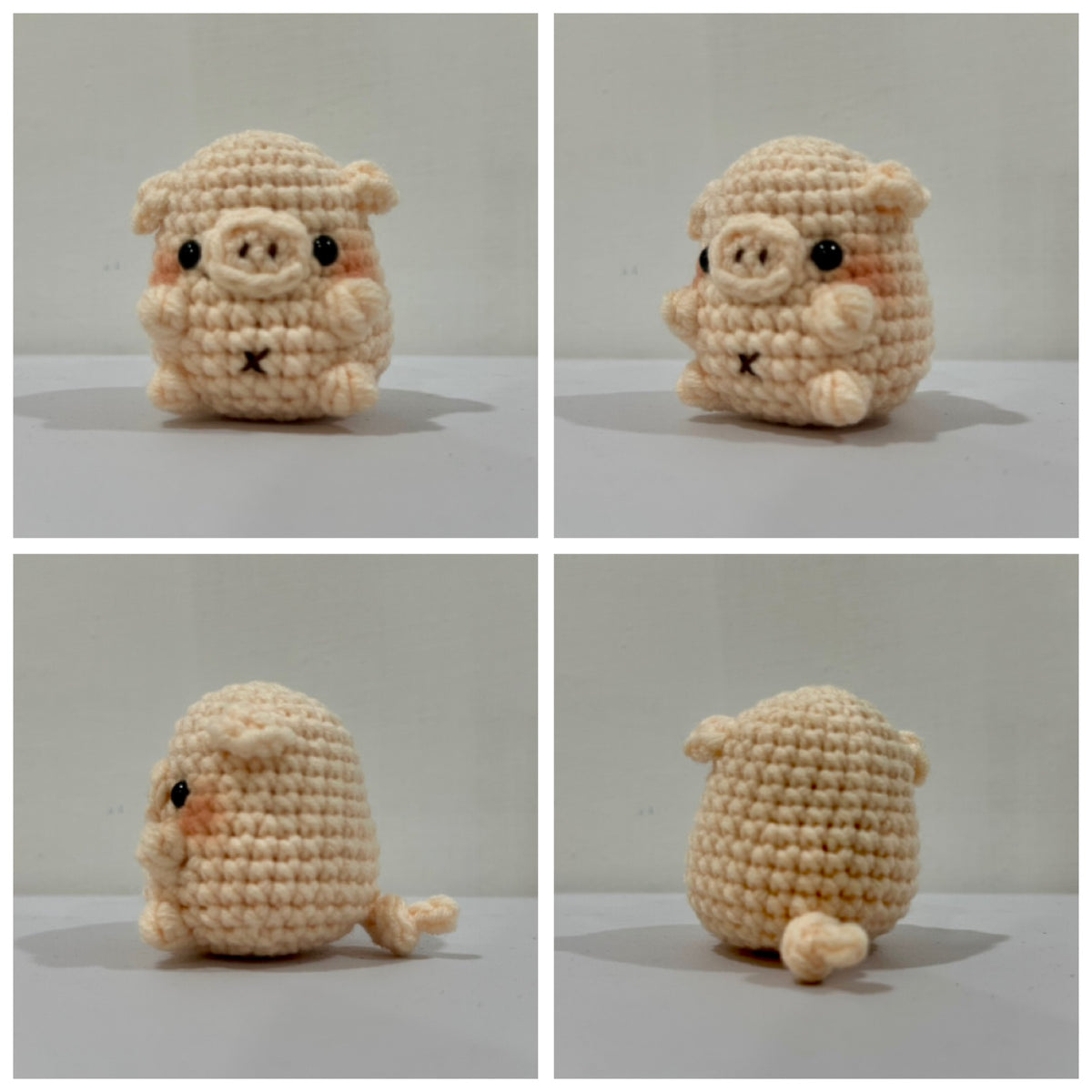 Ah-tu the Piglet [mini amigurumi]
