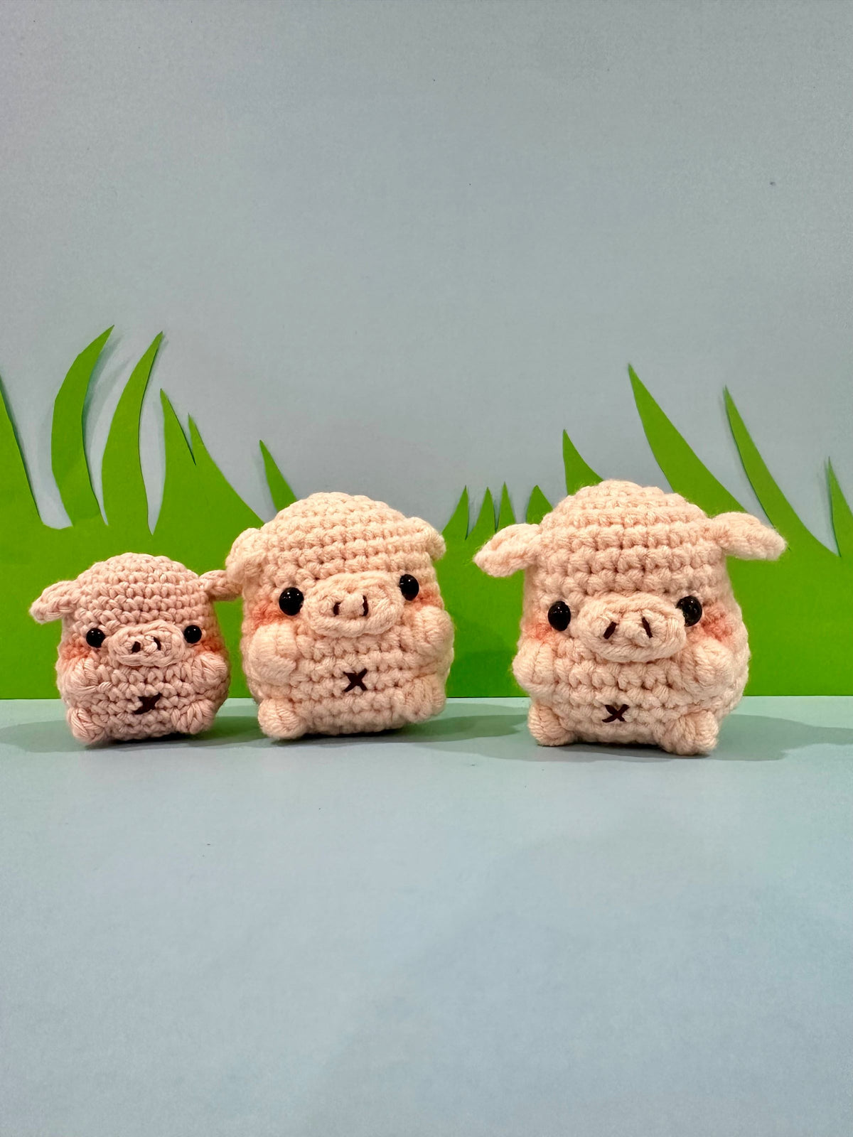 Ah-tu the Piglet [mini amigurumi]