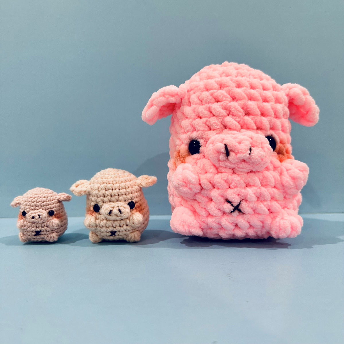 Ah-tu the Piglet [mini amigurumi]