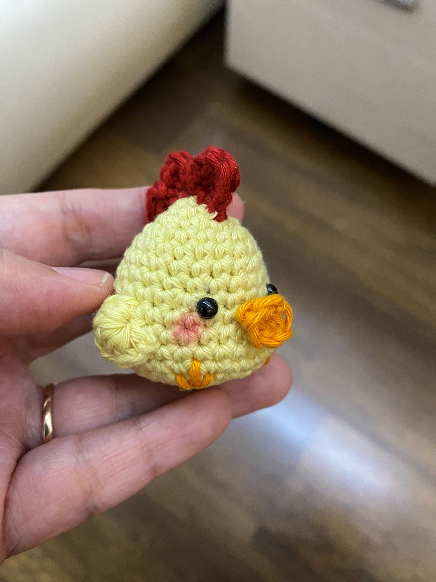 Ah-yum the Chick [mini amigurumi]