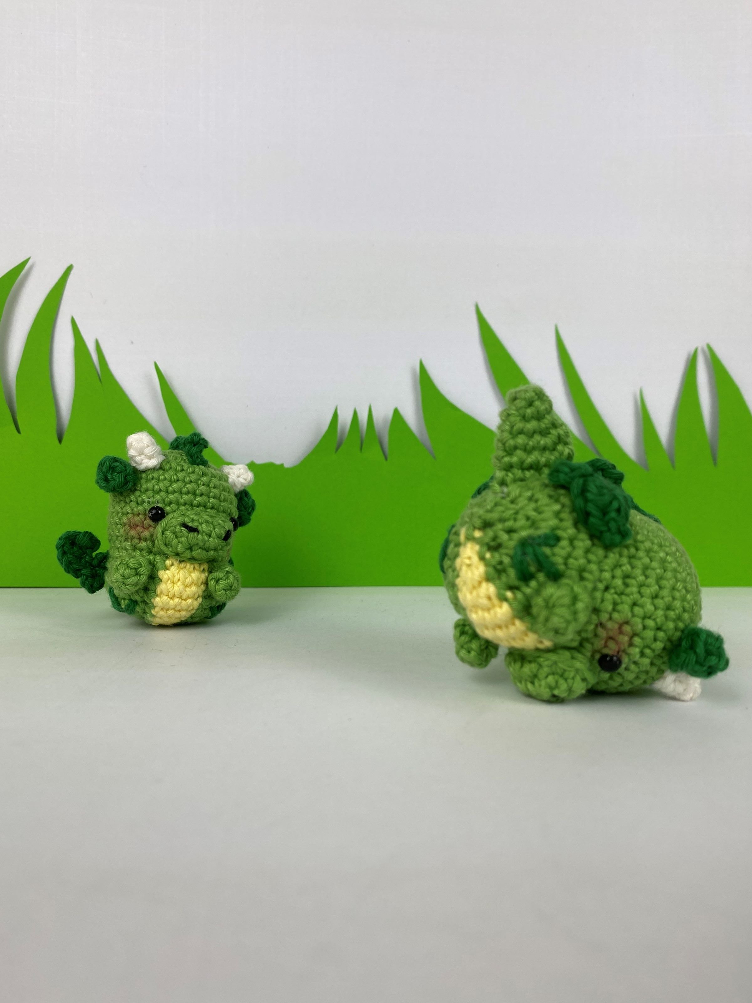 Ah-leng the Dragon [mini amigurumi] – nanari.crochet