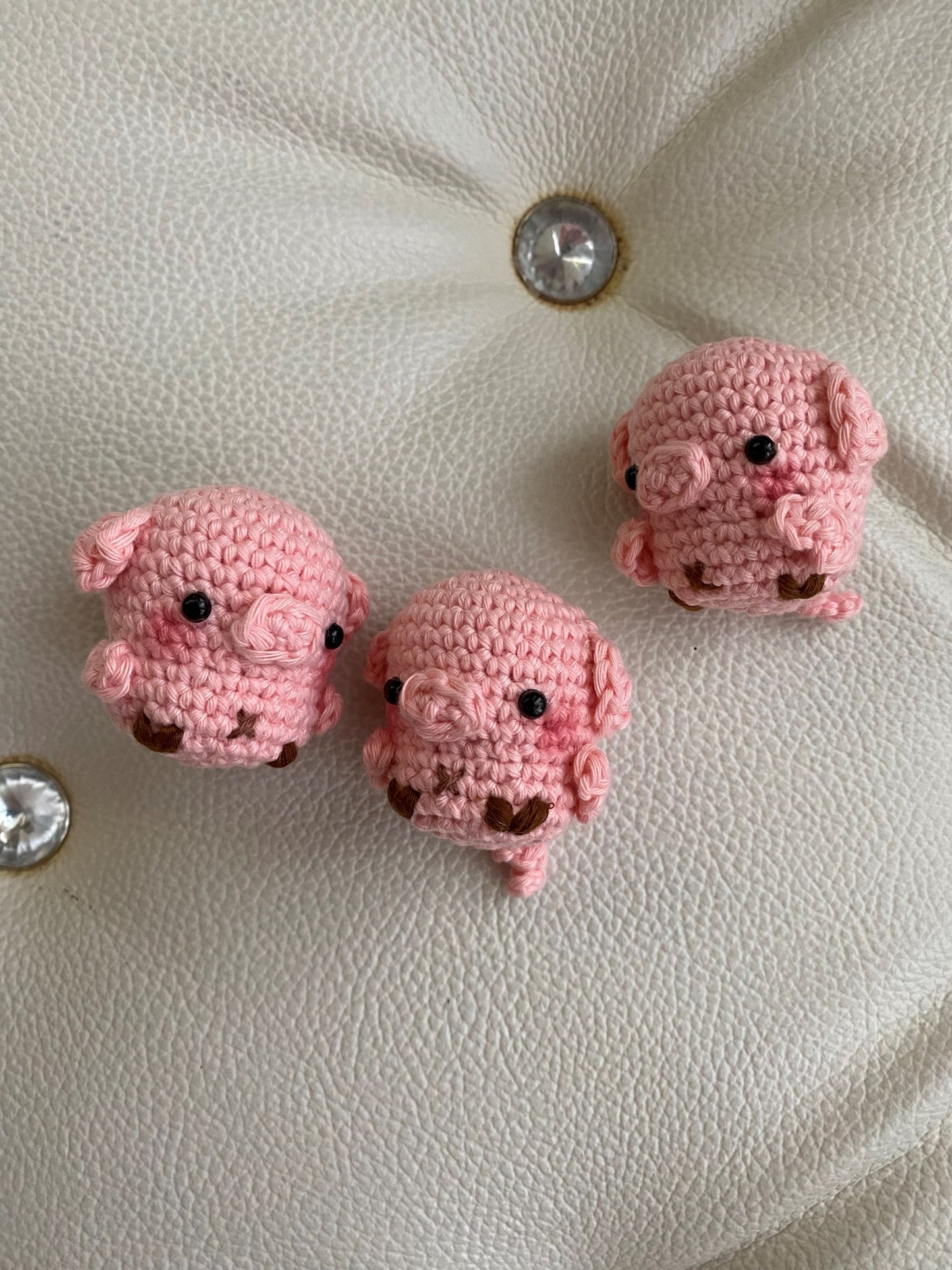 Ah-tu the Piglet [mini amigurumi]