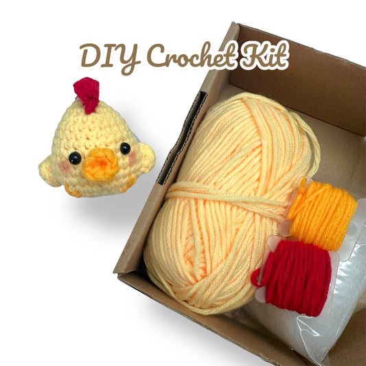 DIY Crochet Kit for Ah-yum the Chick