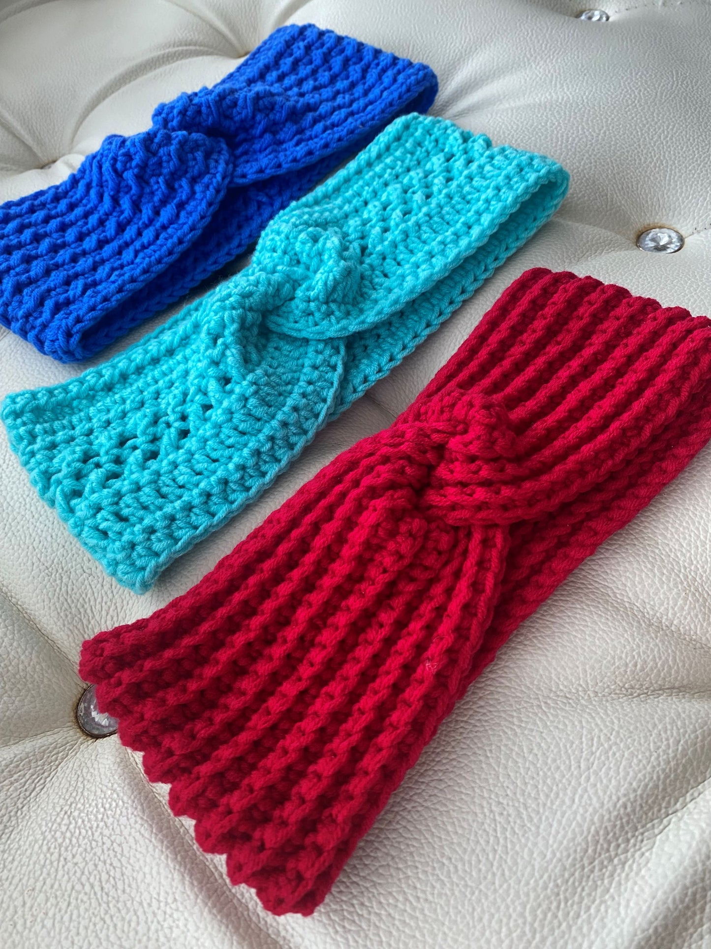 Momma's headband/ear warmer [3-in-1 PDF pattern, Beginner level]