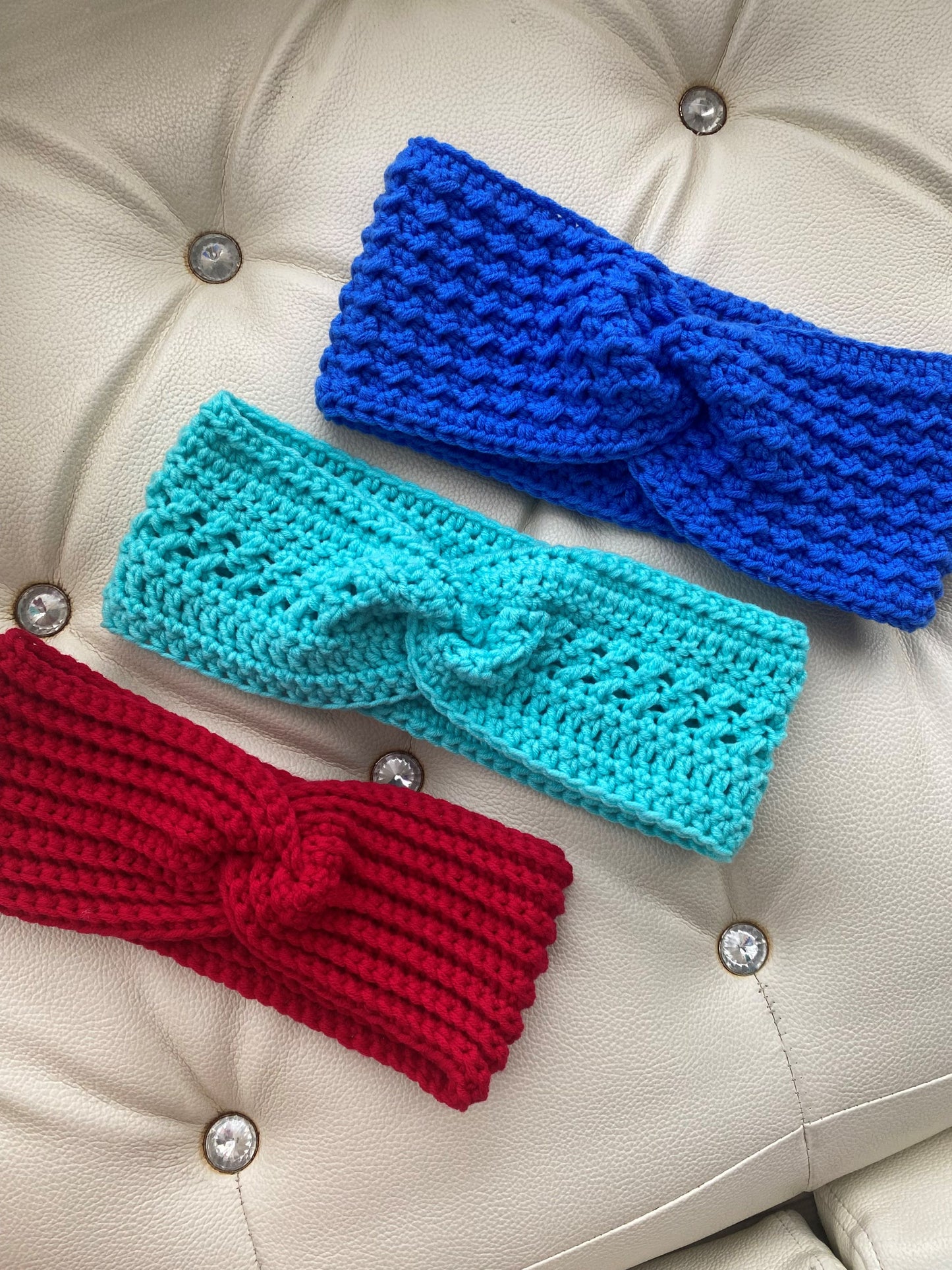 Momma's headband/ear warmer [3-in-1 PDF pattern, Beginner level]