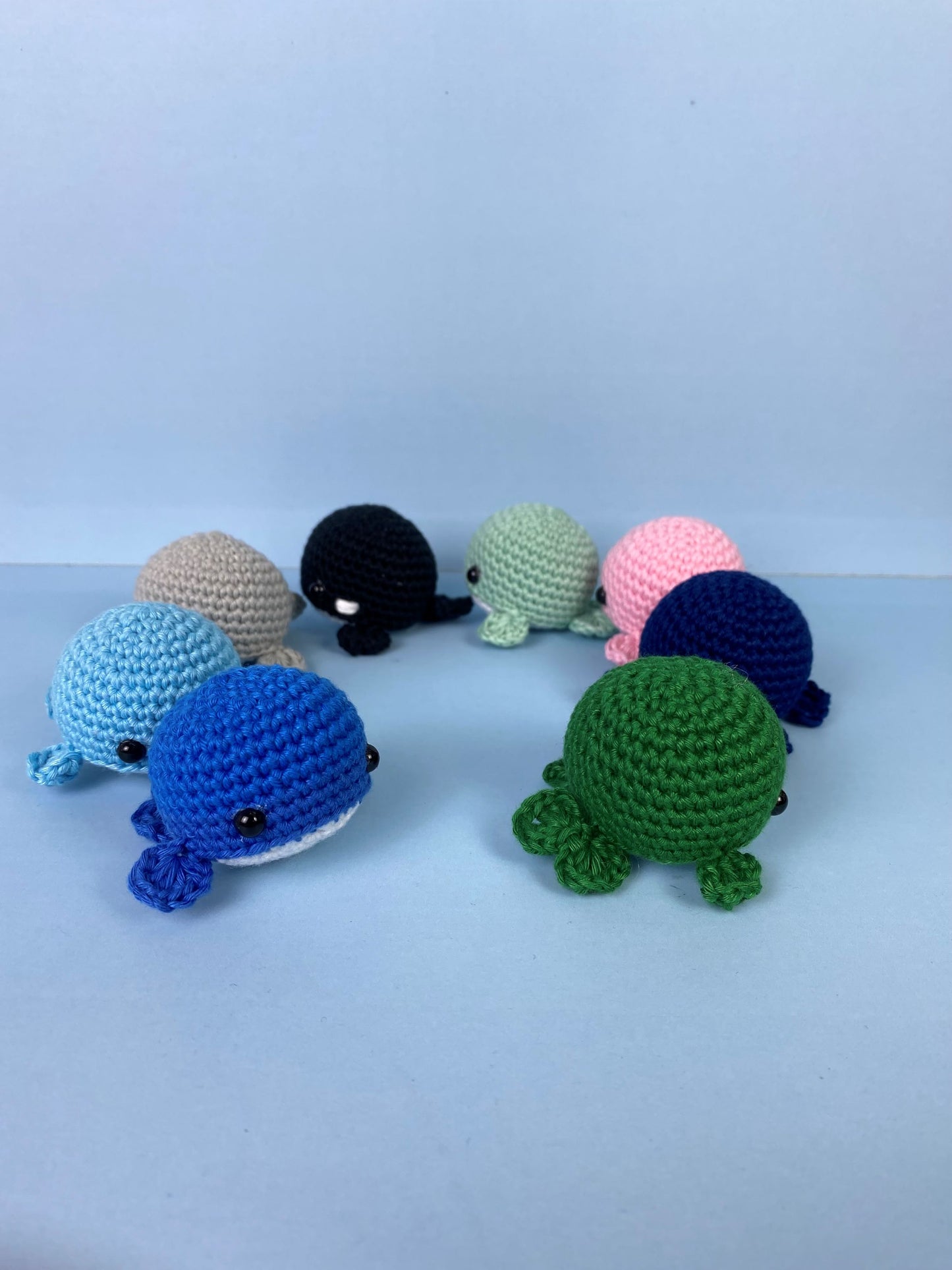 Mini Whale PDF Pattern [mini amigurumi]