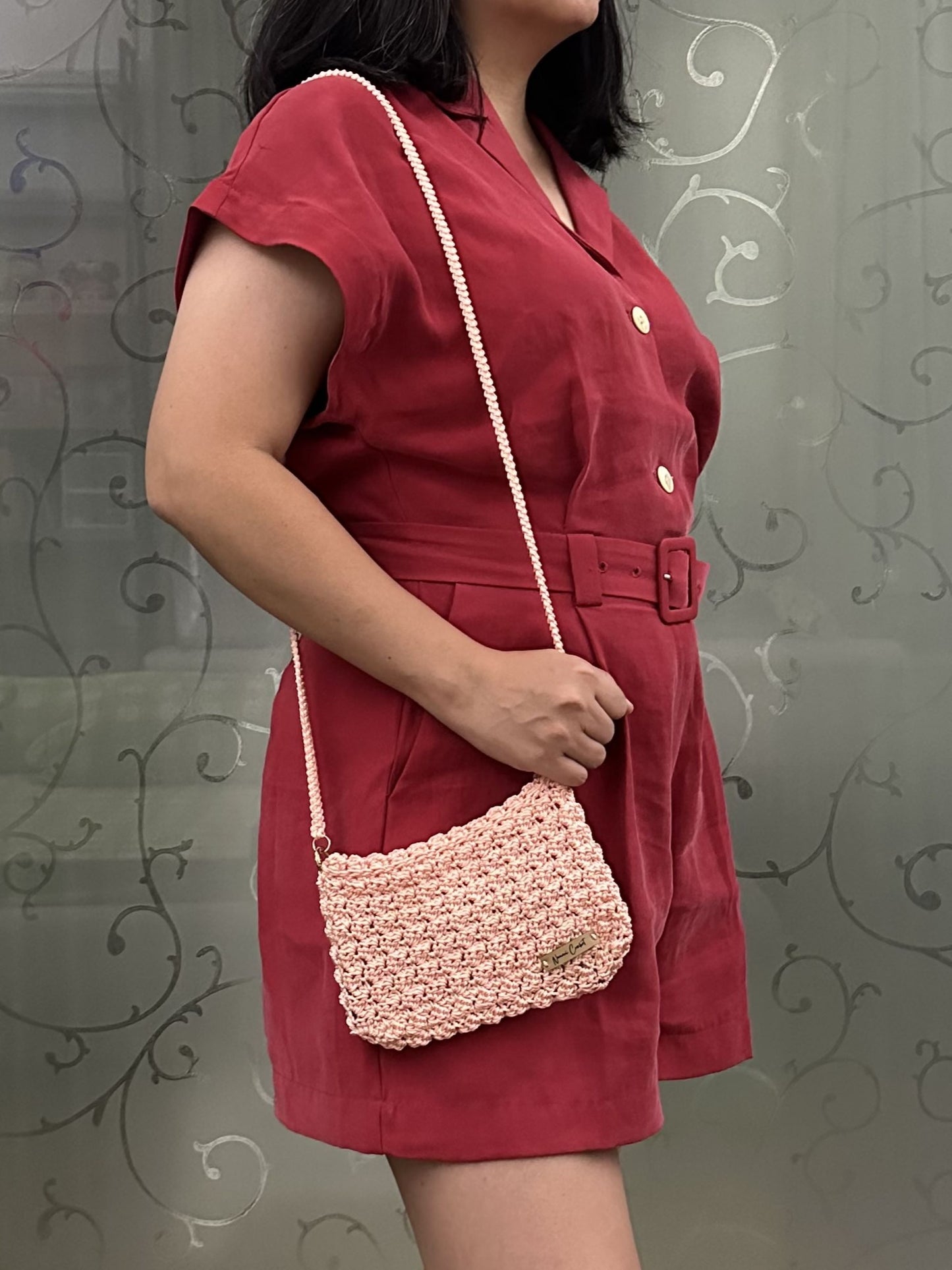 [PDF pattern] Ombak Mini Sling Bag