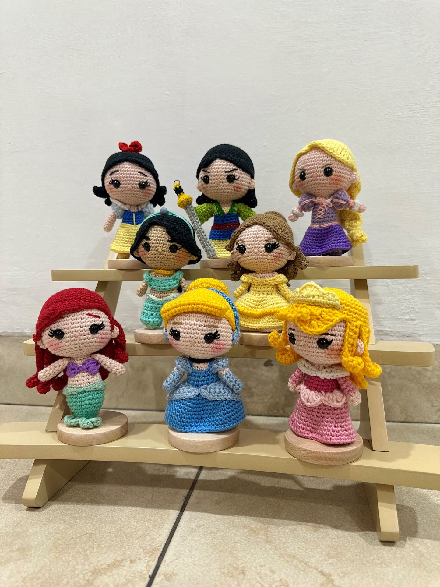 Classic Princesses PDF Pattern [Intermediate Level]