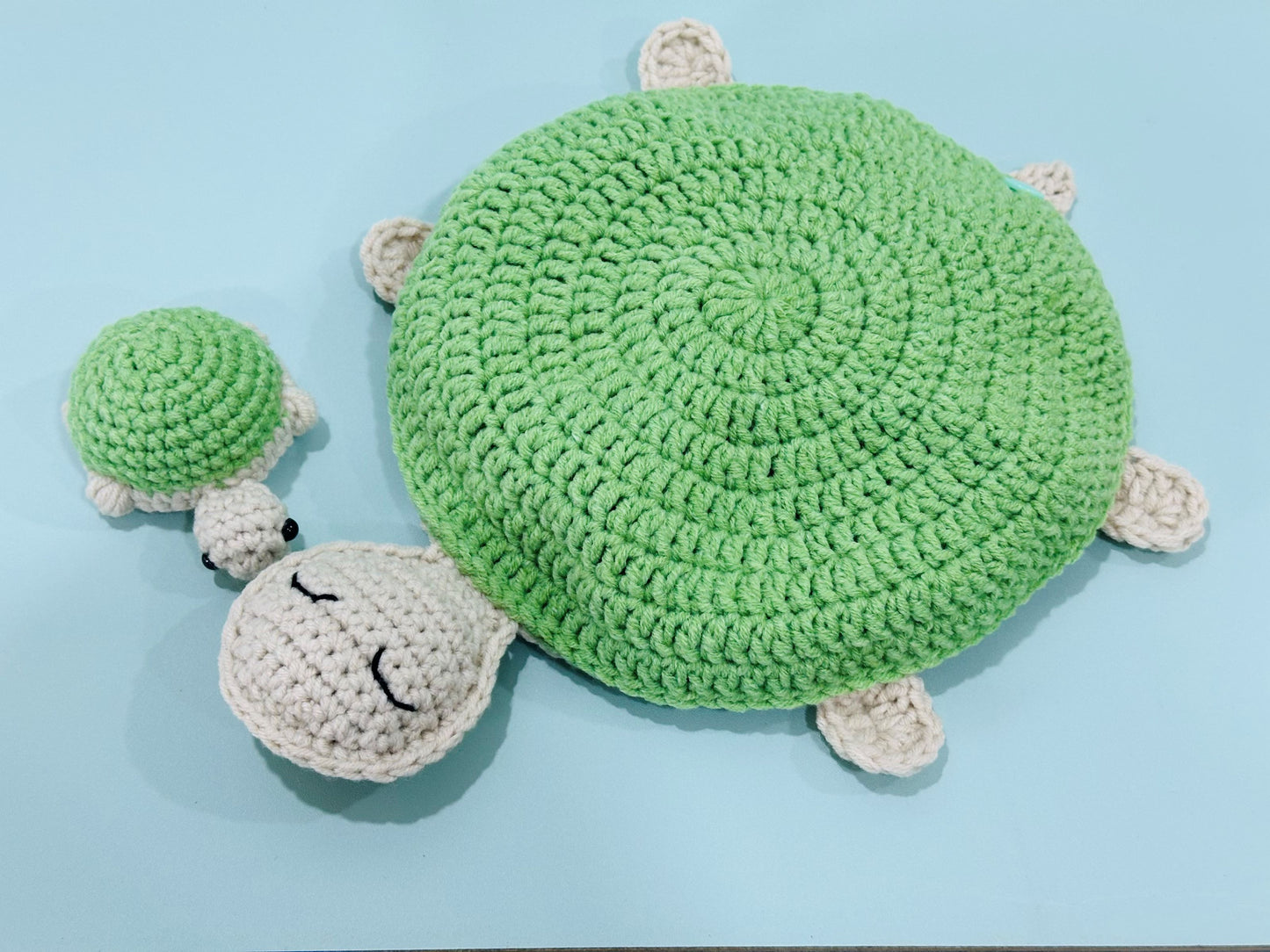 Turtle Memory Game Toys PDF Pattern [mini amigurumi]