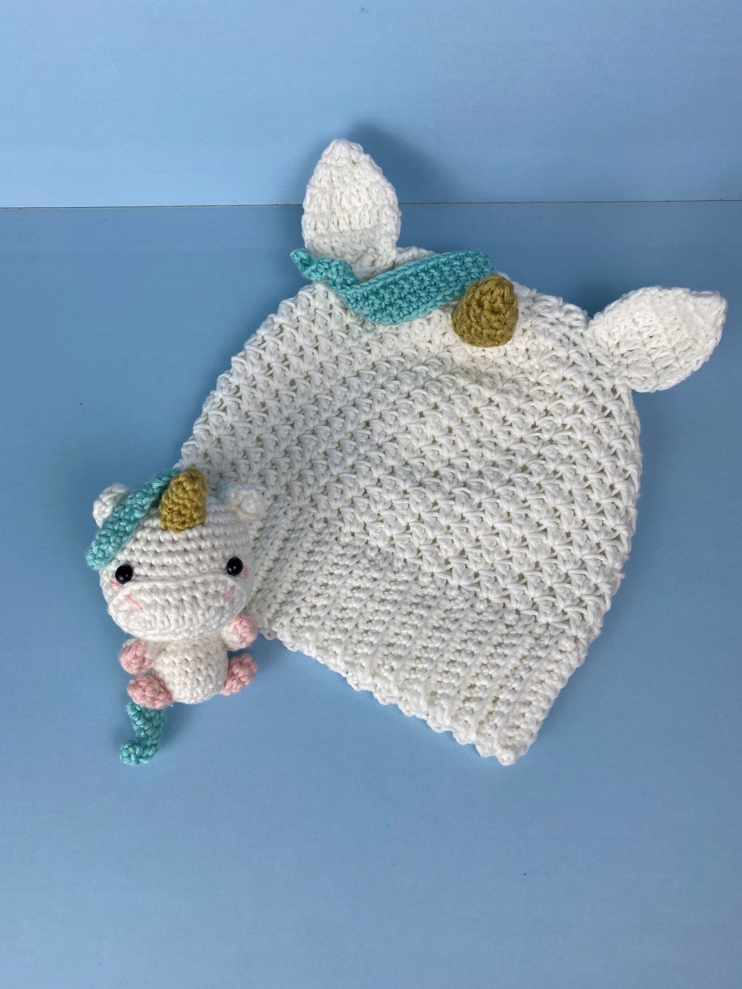 Unicorn Beanie crochet pattern (baby~toddler~child)