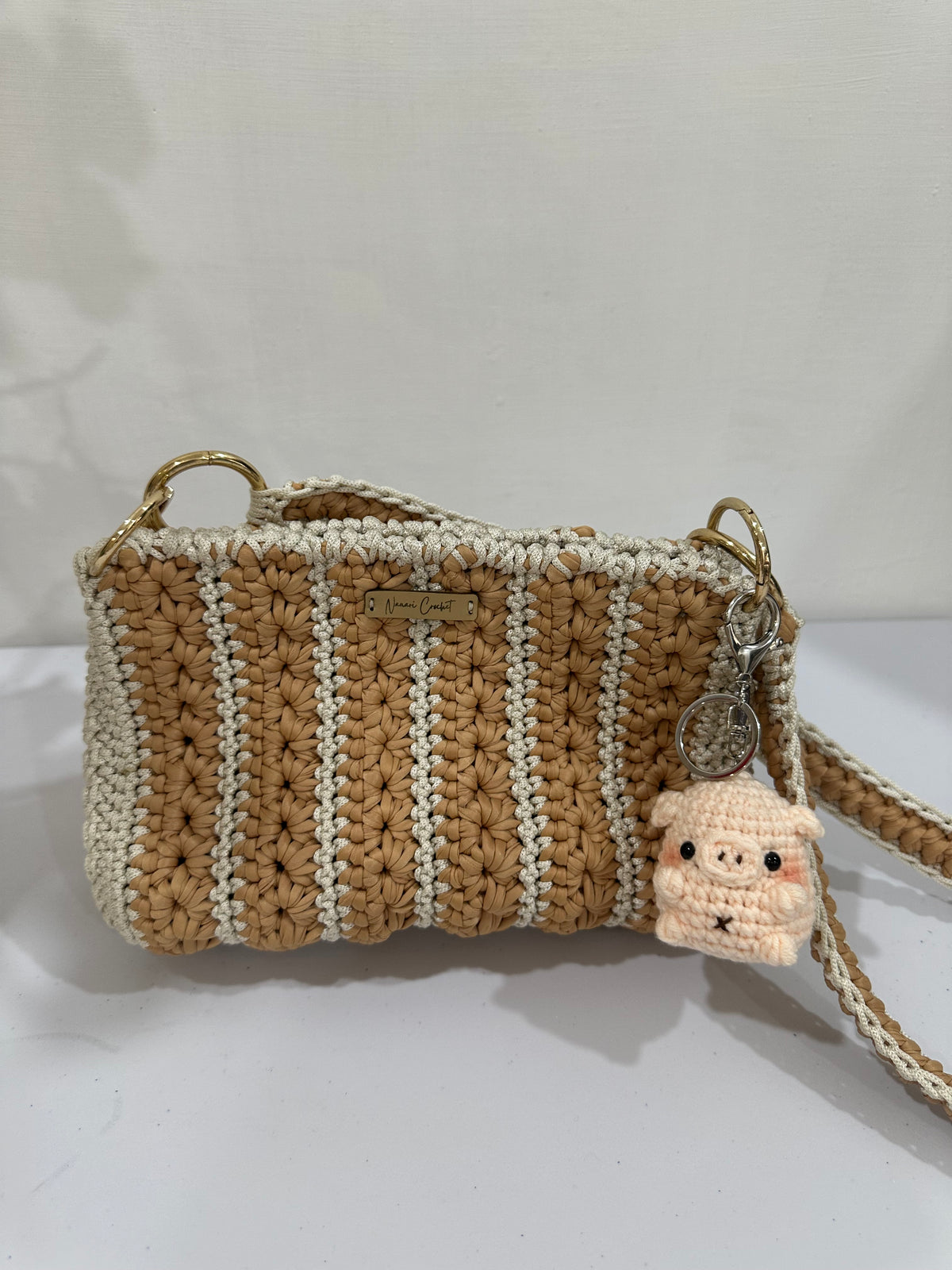 Ah-tu the Piglet [mini amigurumi]
